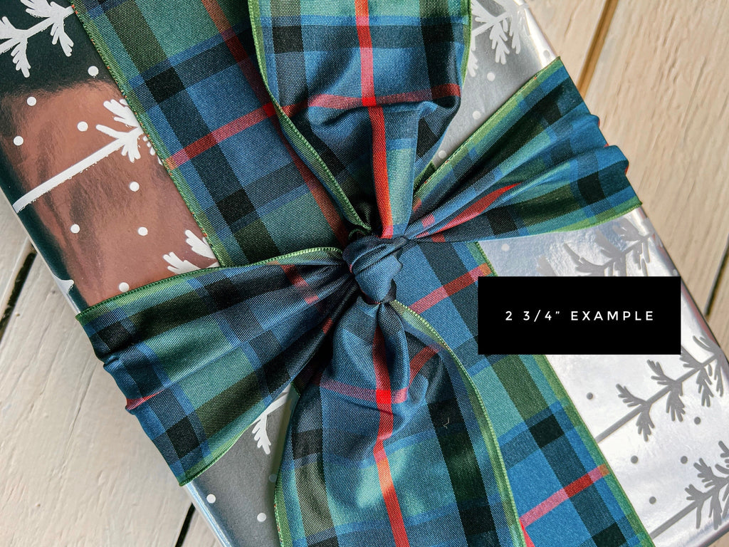 Flower Of Scotland Tartan Ribbon - For Bows