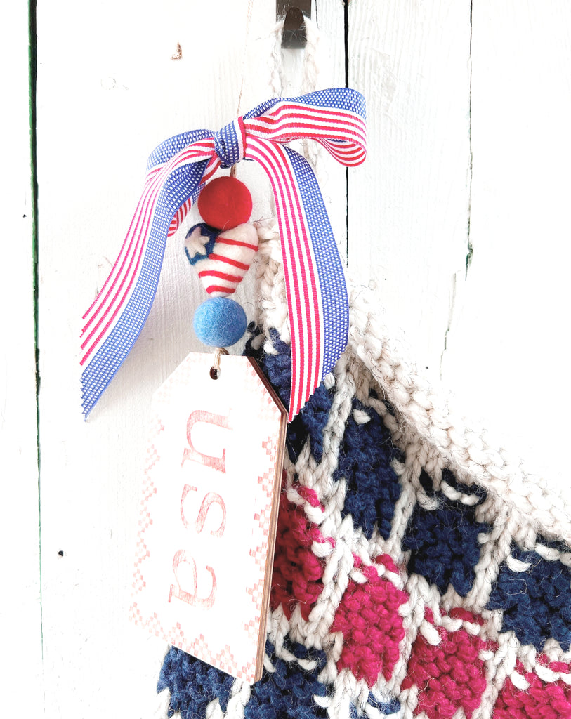 Stockings For The Whole Family - Wool With Monogram 