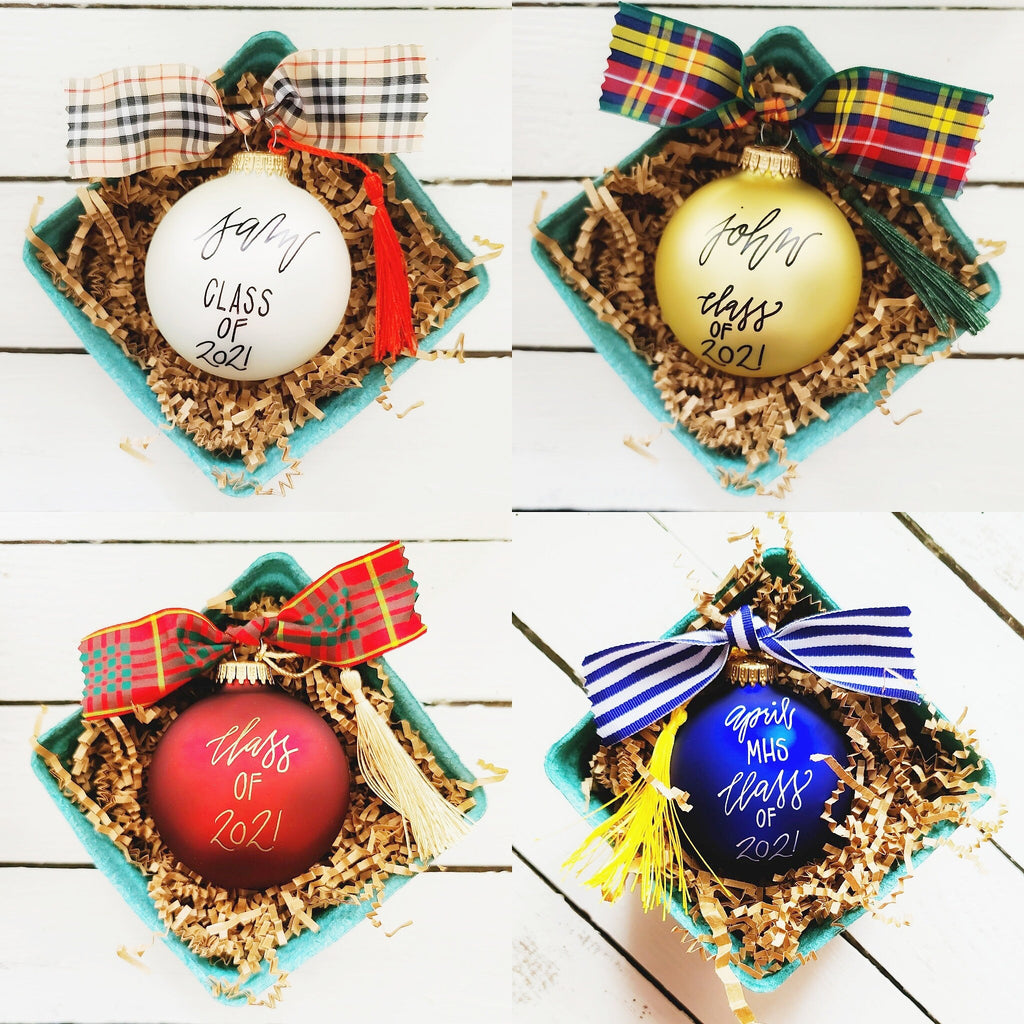 Personalized Ornament Colors and Accessories