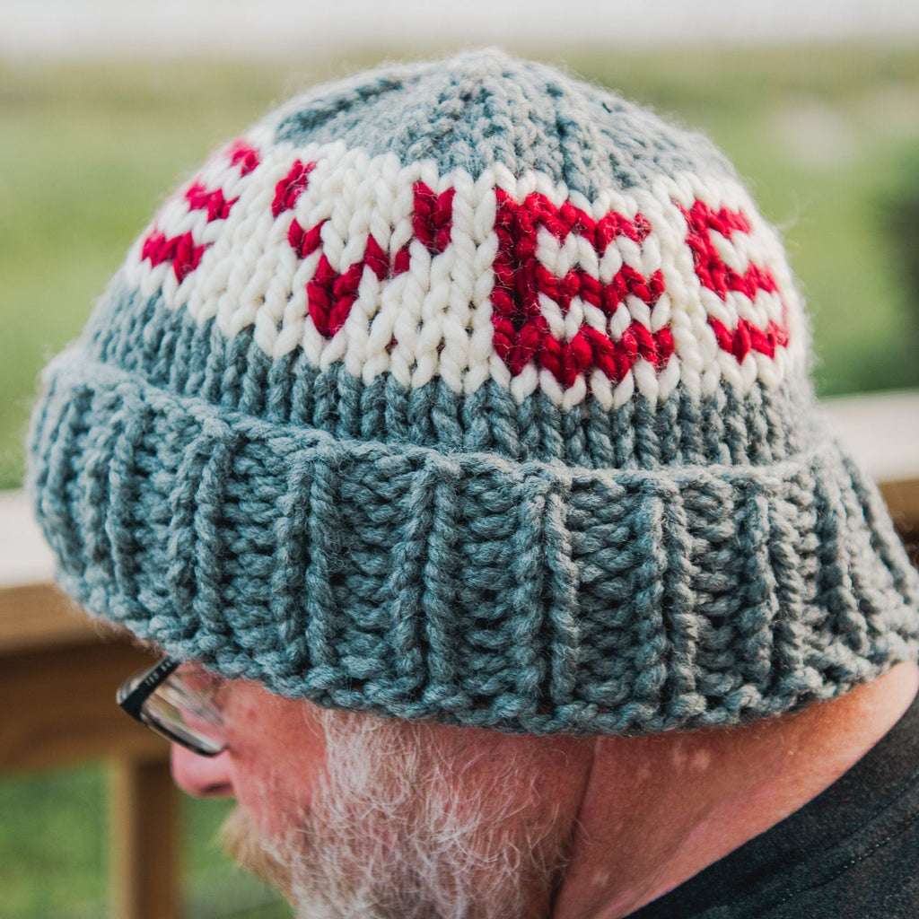 Ohio State Buckeyes Hand Knit Winter Hat