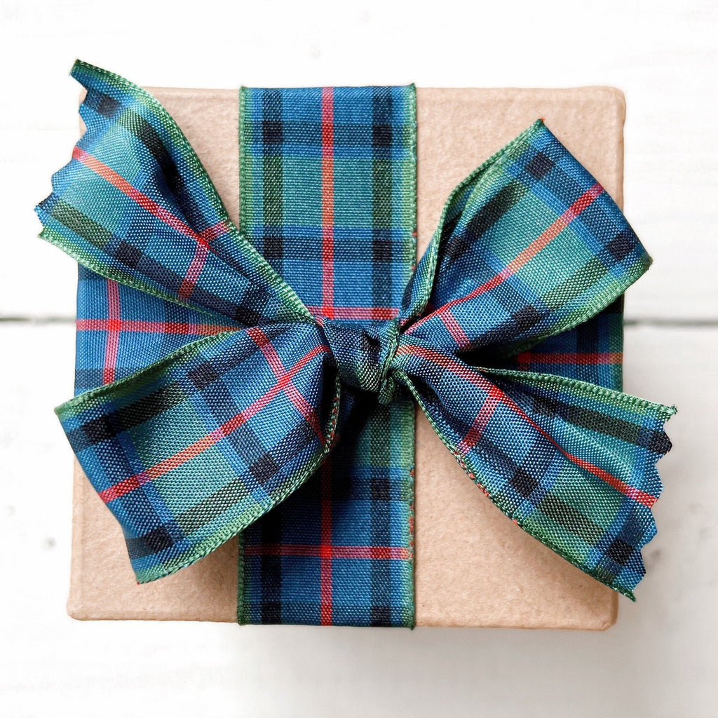 Scottish Tartan Ribbon - Flower Of Scotland Tartan Ribbon