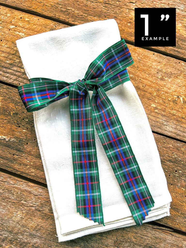 MacKenzie Tartan Plaid Ribbon For Decorating