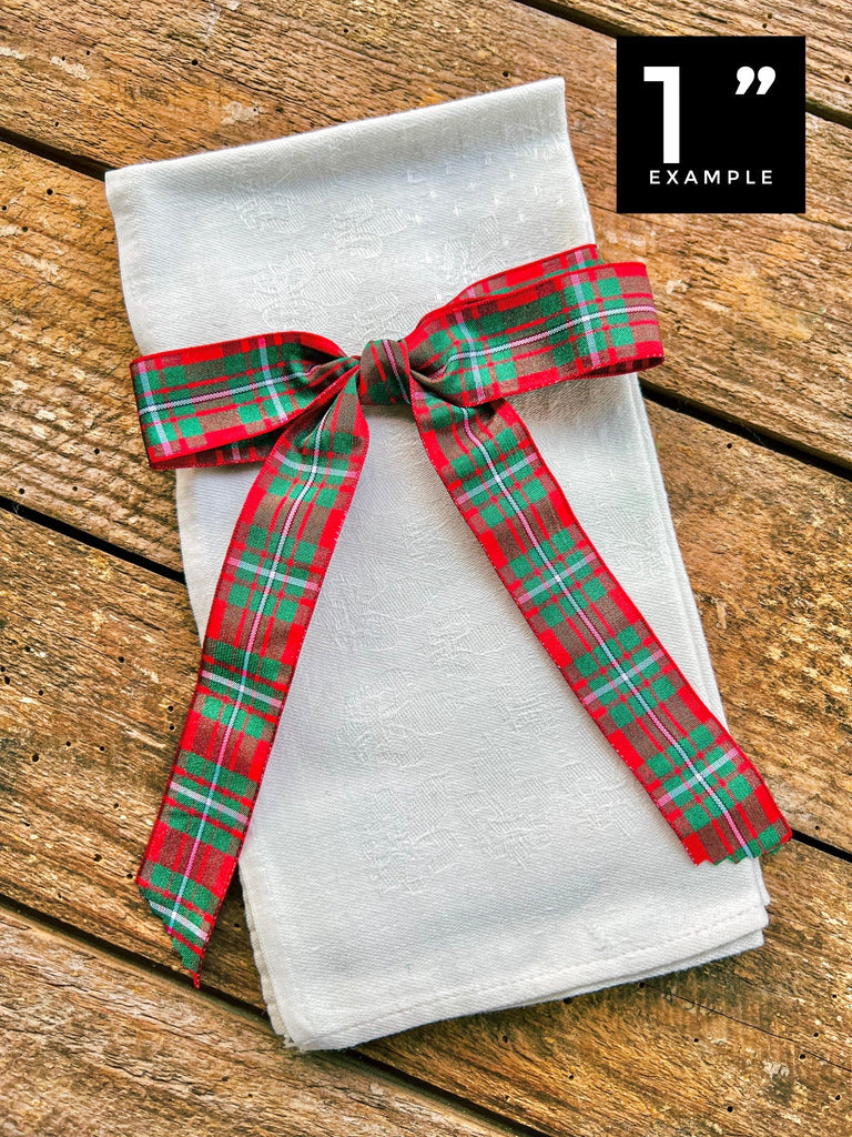 Scottish MacGregor Christmas Ribbon