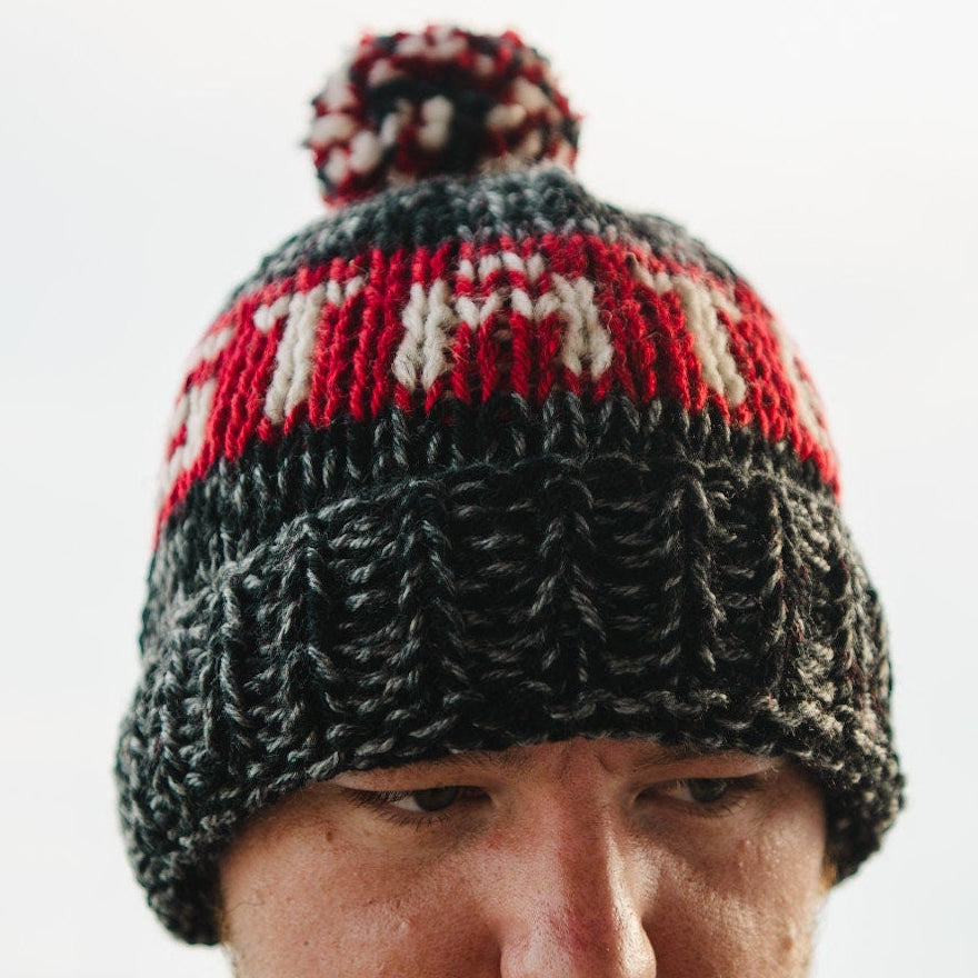 Ohio State Buckeyes Hand Knit Winter Hat