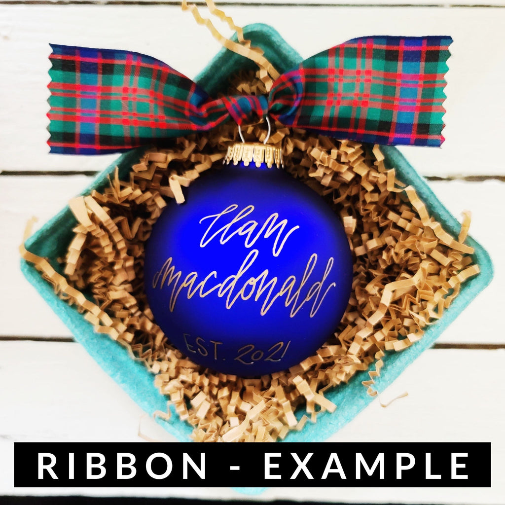 Luxury Christmas  Scottish Craft Ribbon  