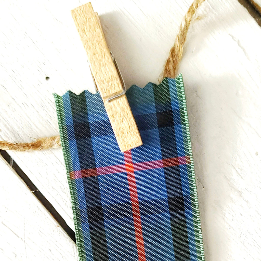 Flower Of Scotland Tartan Ribbon - 5 Yds - Scottish Plaid