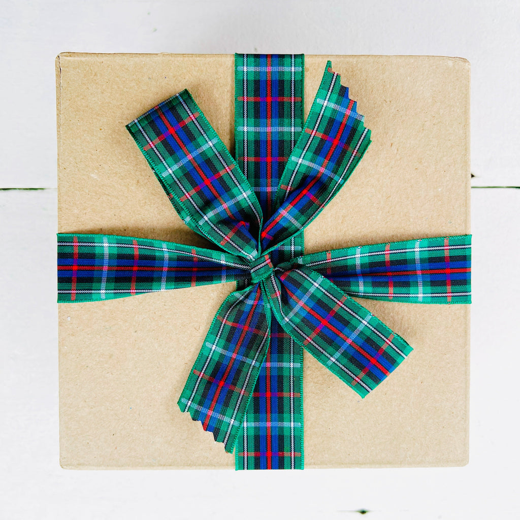 Plaid Christmas DIY Crafts Bows Wedding Decor Supplies