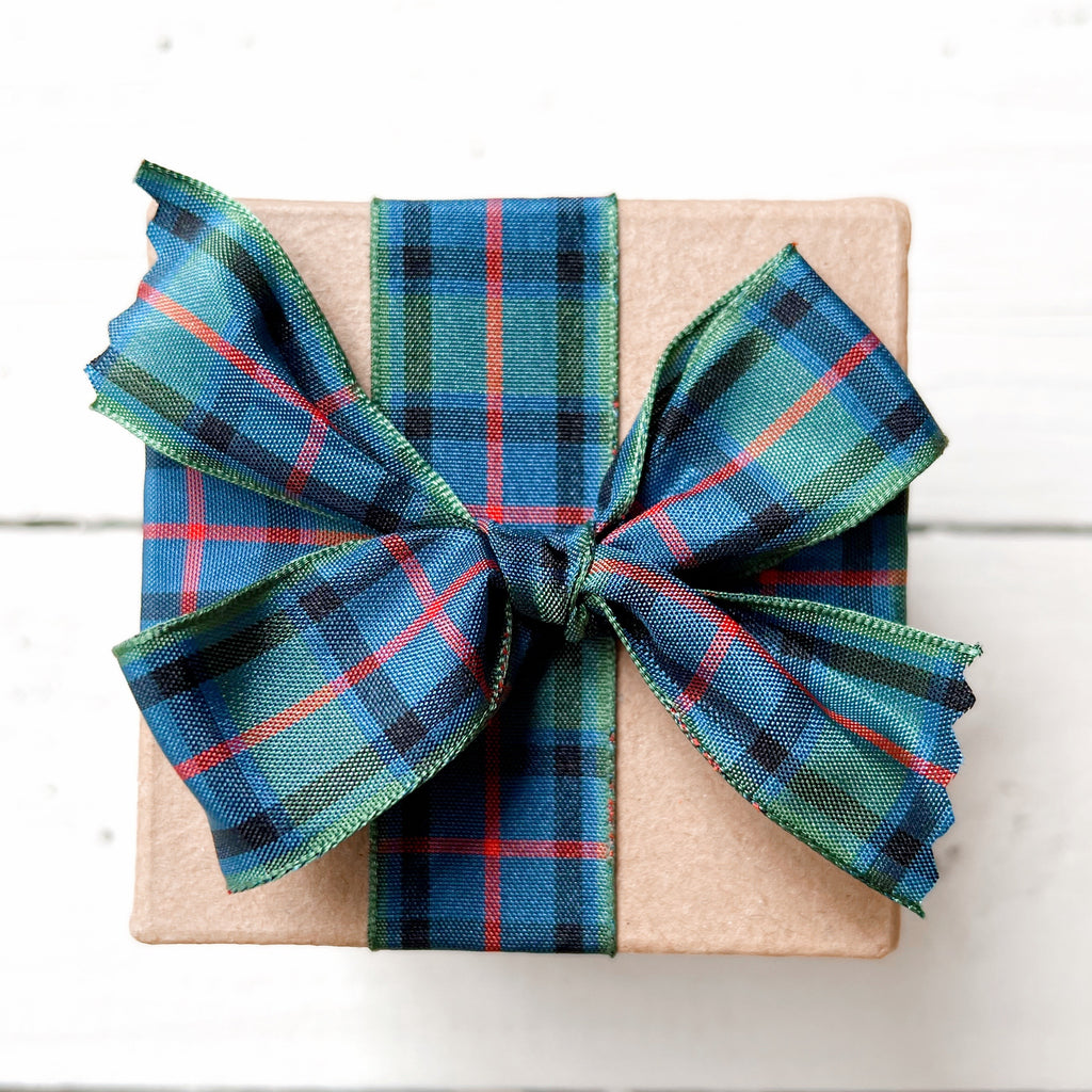 Scottish Tartan Ribbon - Designer Wreath Trim From Scotland