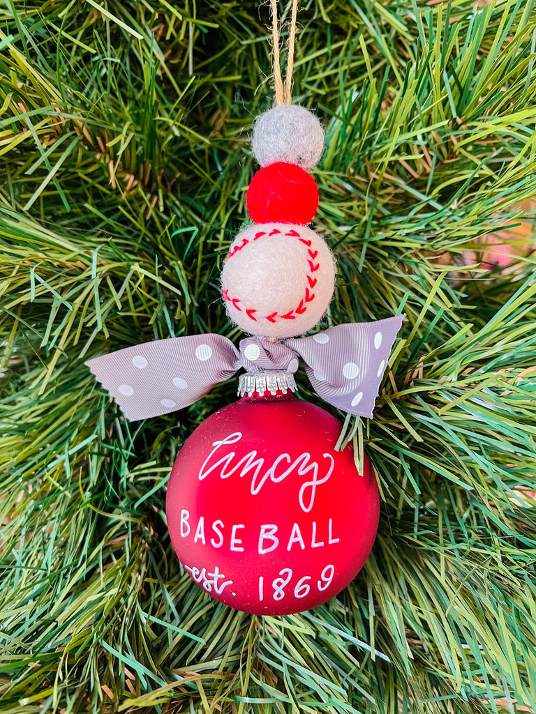 Cincinnati Baseball est. 1869 Ornament Gift for Fans