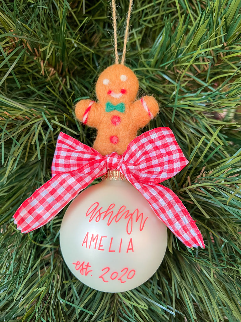 Kid Name Ornament