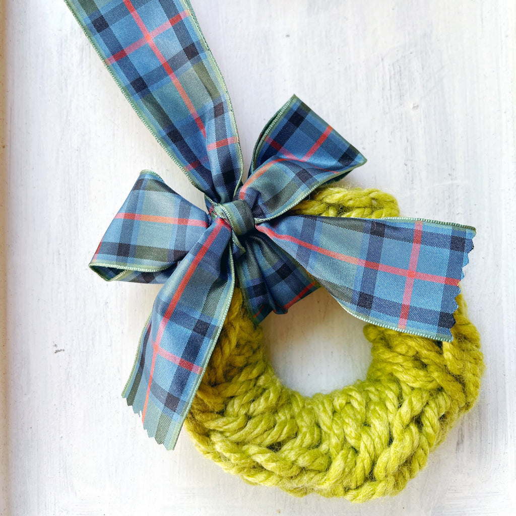 Knit Wreath Ornaments - Scottish Themed Gifts