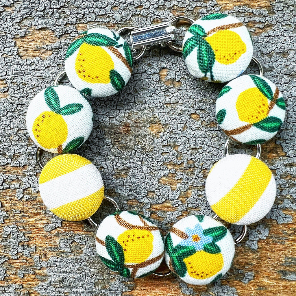 Bracelets - Chunky Lemon Bracelet 