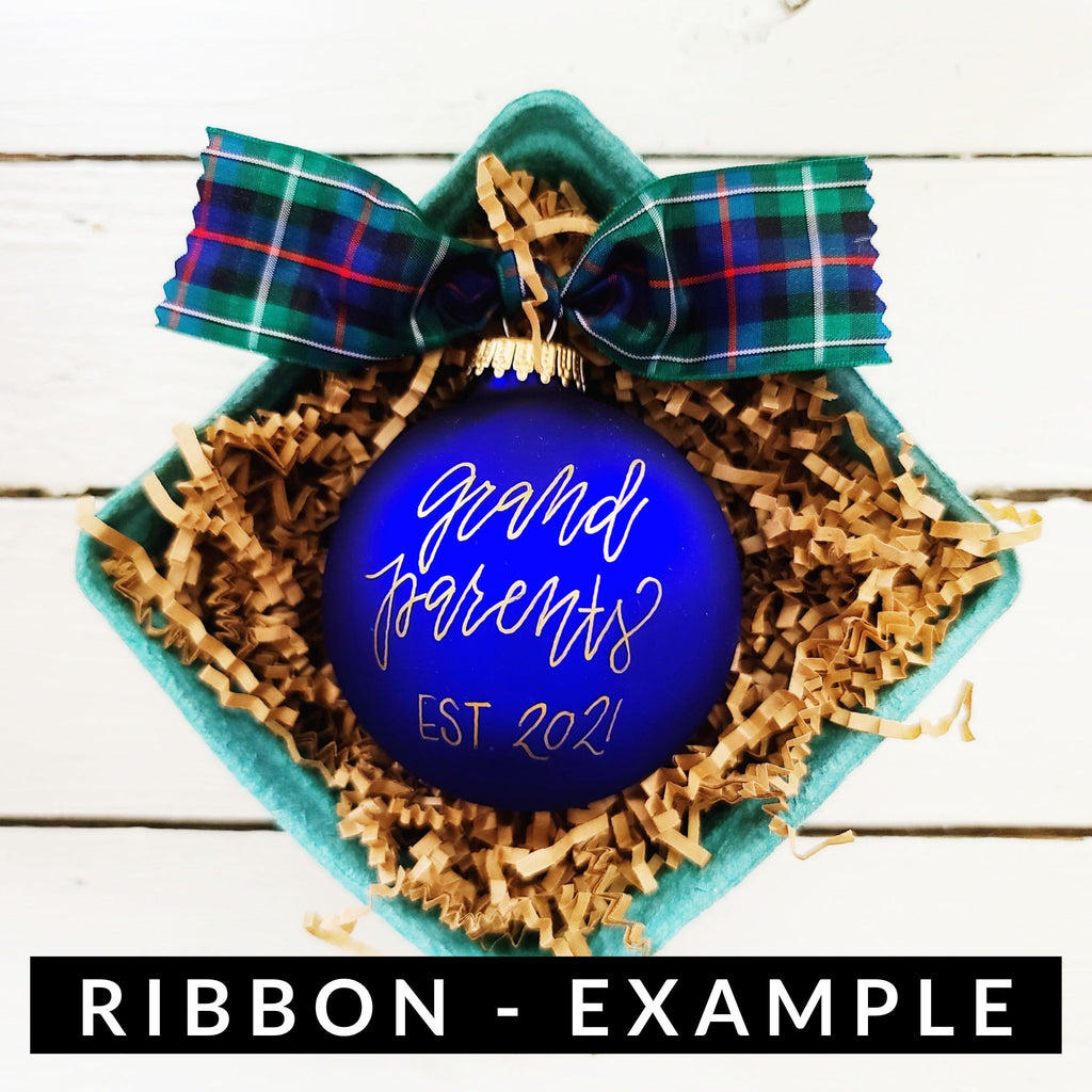 MacKenzie Scottish Christmas Tartan Ribbon