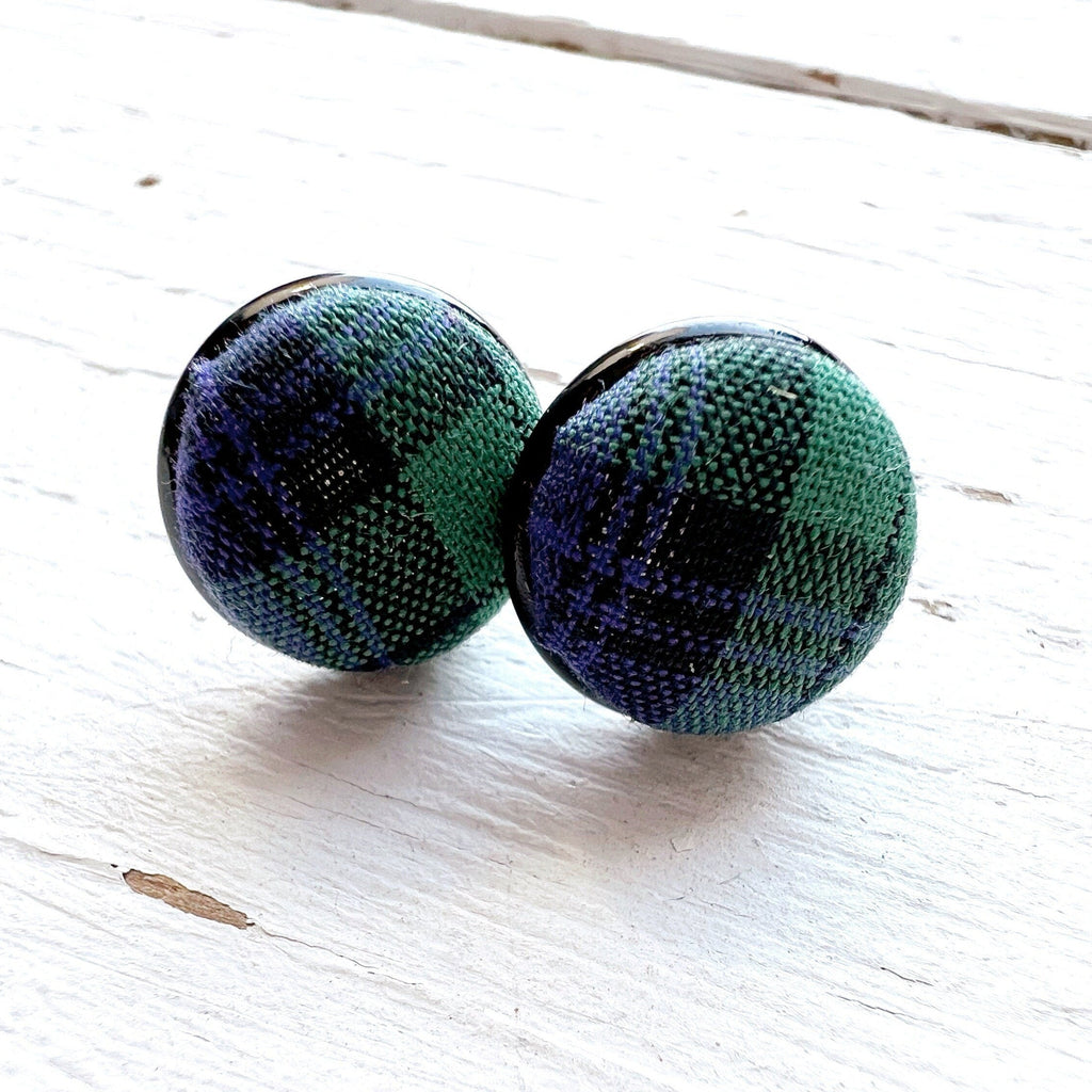 Earring Studs - Black Watch Scotland Jewelry Gift For Her