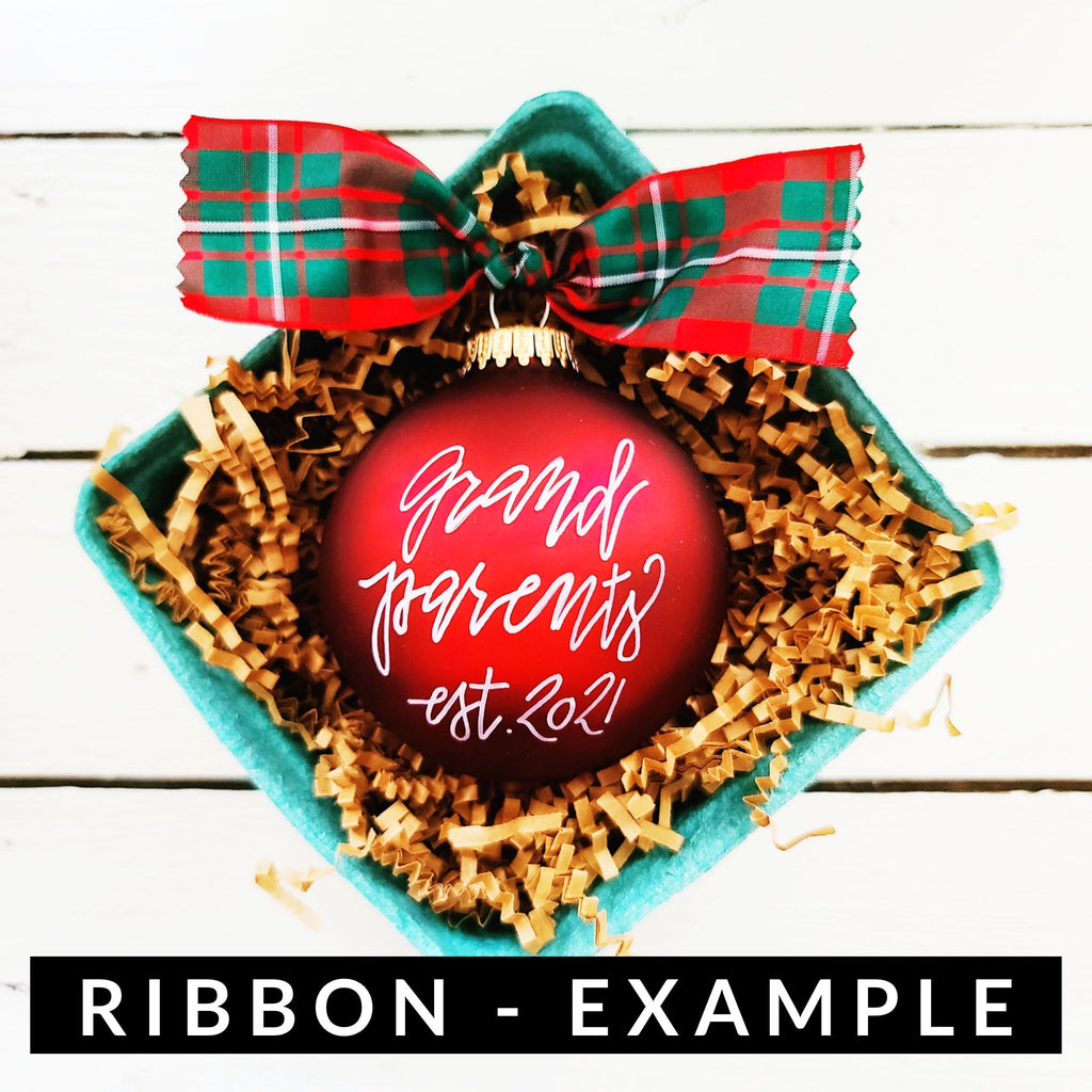 Scottish Tartan Ribbon - christmas ribbon