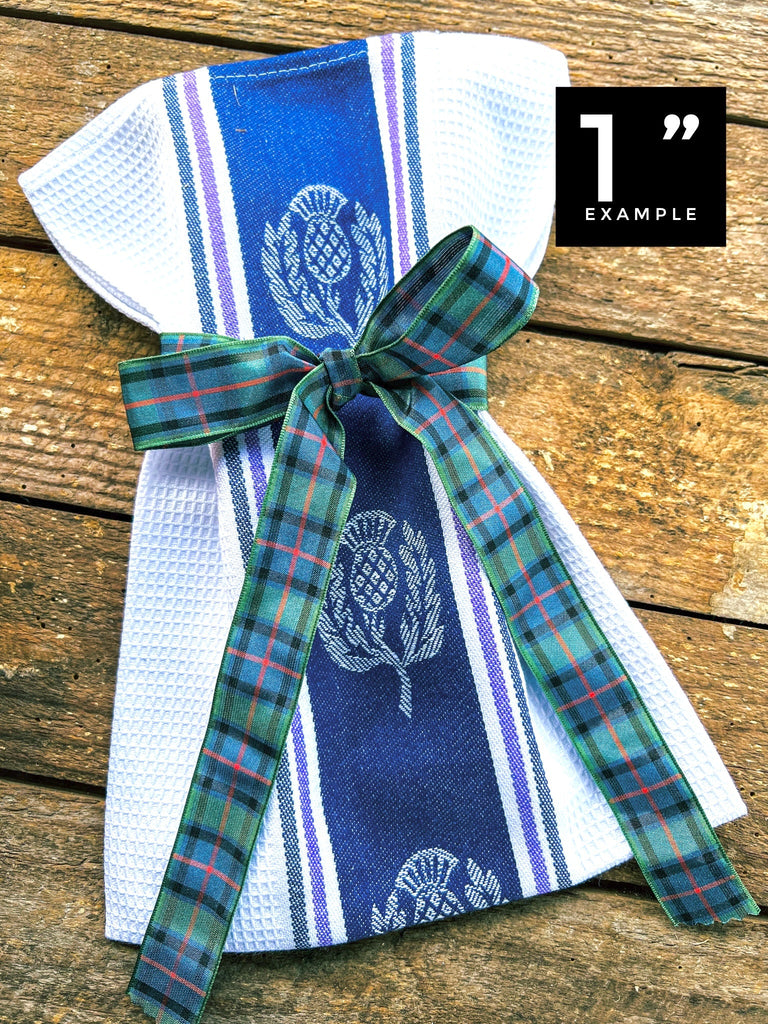 Flower Of Scotland Tartan Ribbon