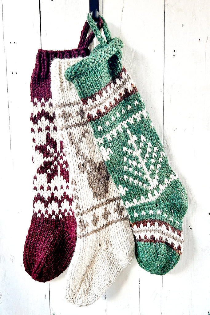 Heirloom Fair Isle Stockings To Customize