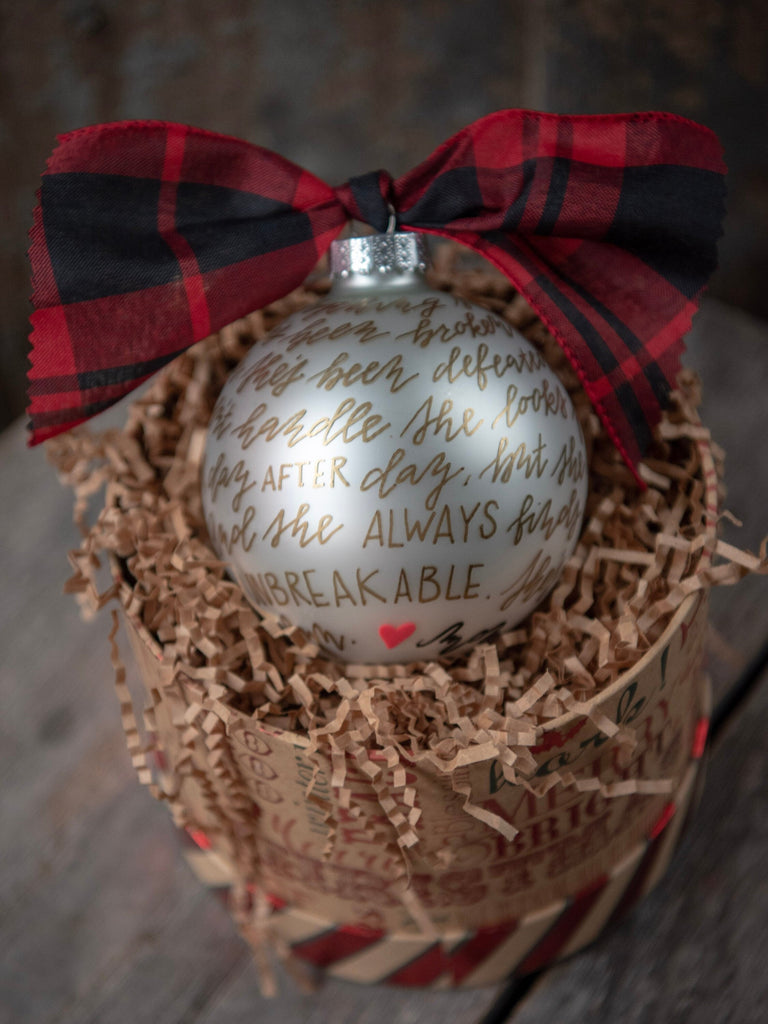 Custom Quote Ornaments - Personalized Road Trip Ornament