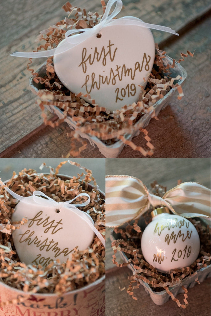 Personalized All you Need is Love Couples Ornament