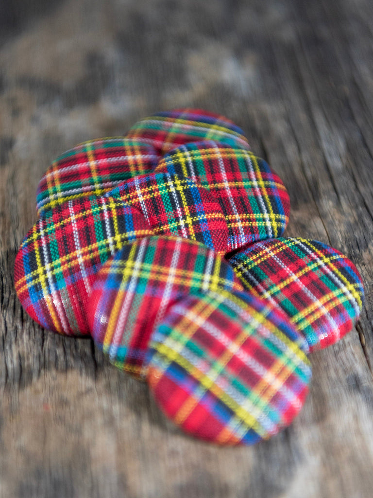 Red Plaid Handmade Craft Supplies For Christmas