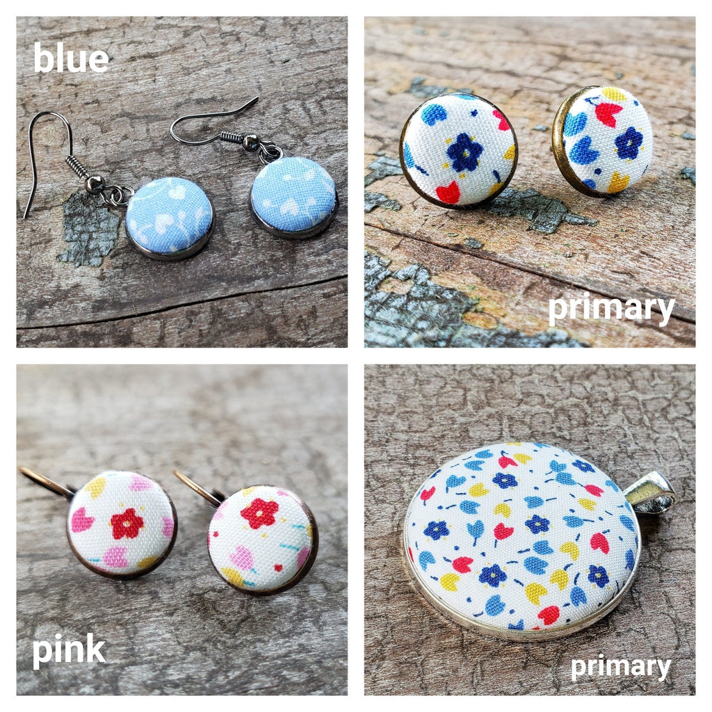 Earring Studs - Tiny Flowers - your choice of colors