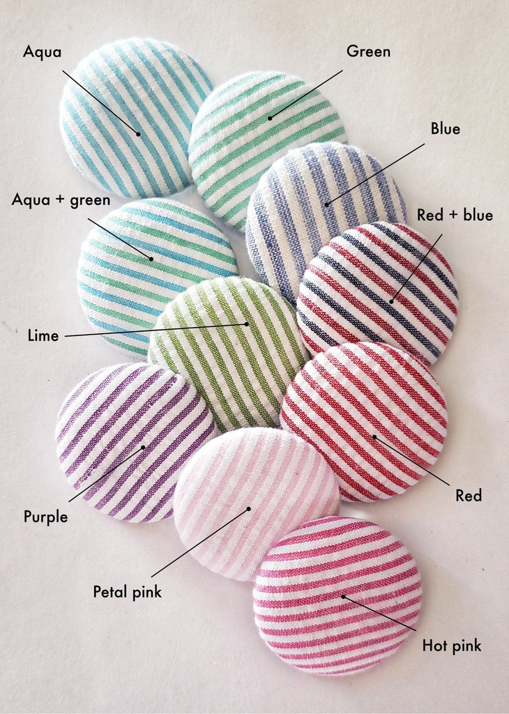 Sew On Buttons - Fabric Scrapbooking & Button Craft Supplies