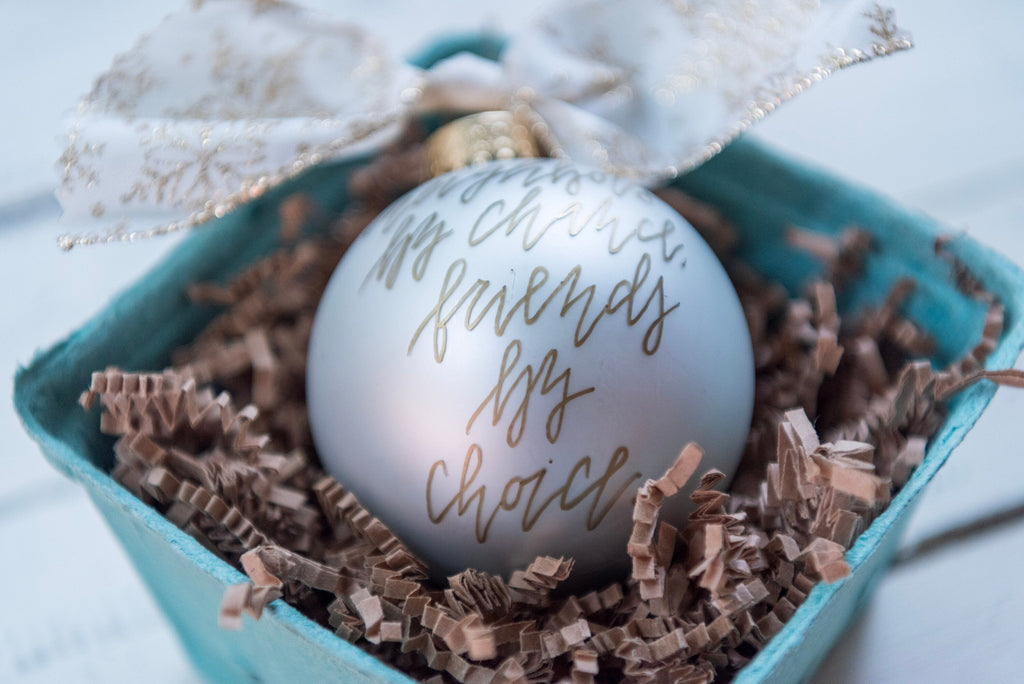 Personalized Ornaments - Neighbor Gift 