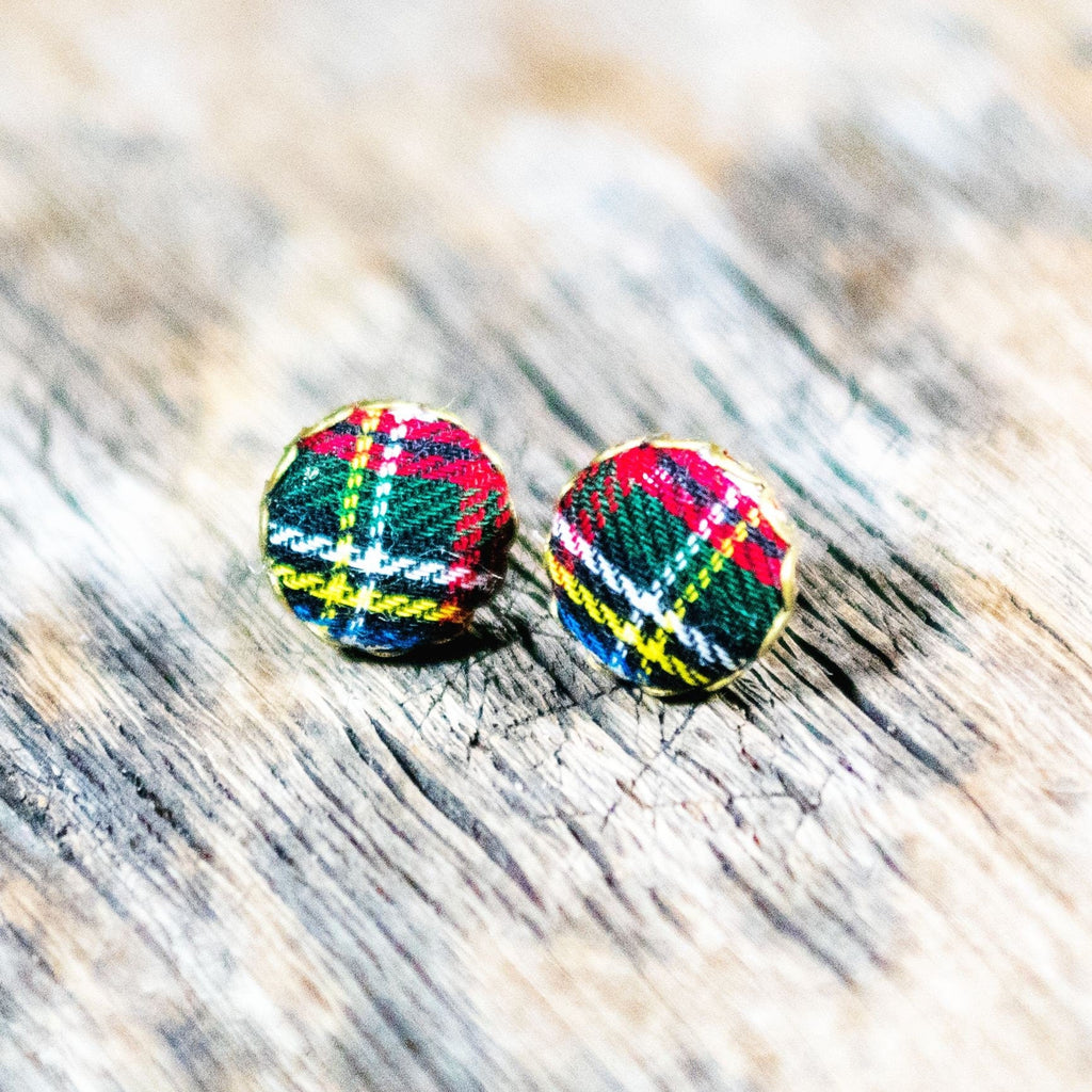 Earring Studs - Tiny Scalloped Set For Her