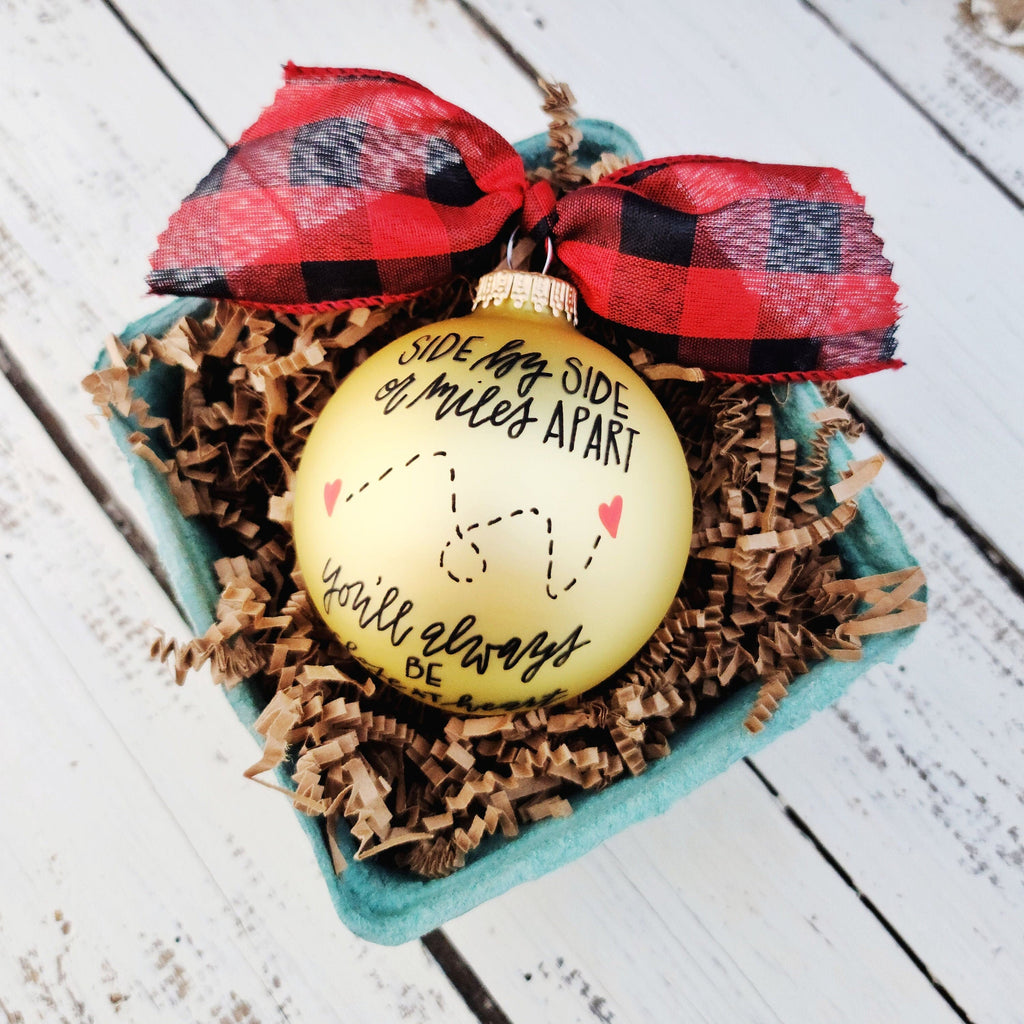 Custom Quote Ornaments - Handmade Personalized 