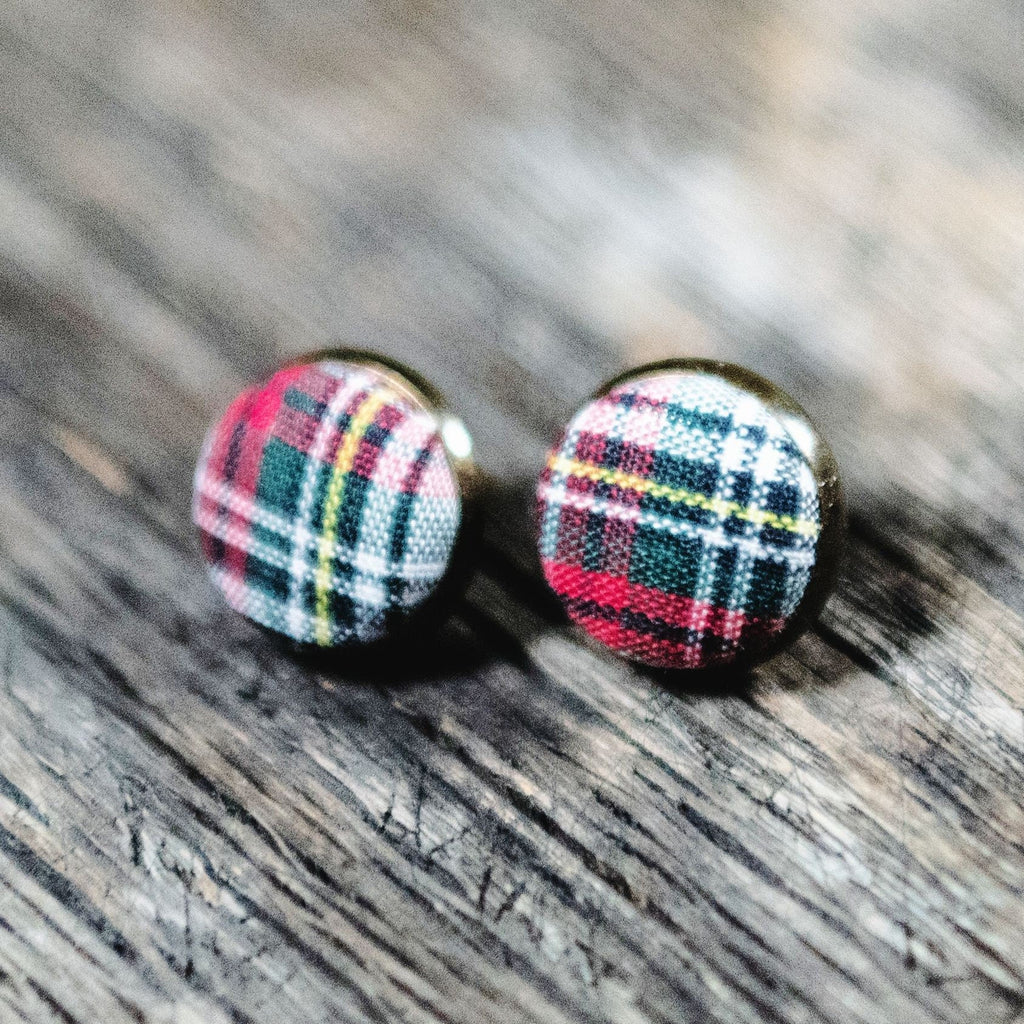 Earring Studs - Tiny Gun Metal Jewelry Gift Set For Her