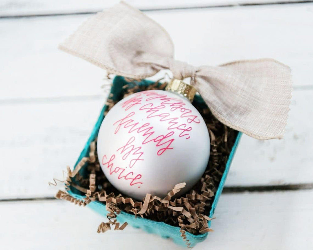 Personalized Ornaments - Unique Holiday Gift