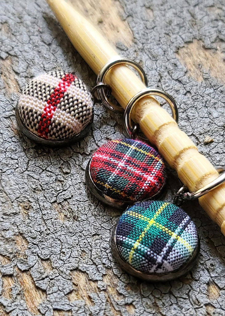 Knitting Stitch Markers - Tartan Knitting Notions