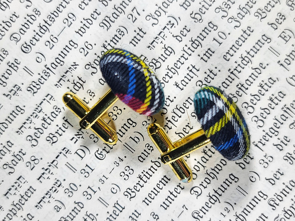 Cufflinks - Gold Mens Cufflinks 