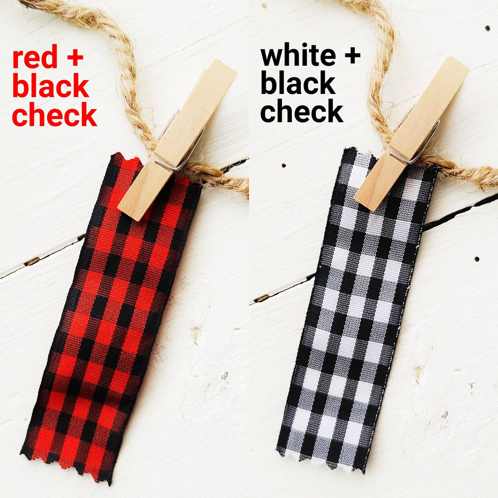 Scottish Tartan Ribbon Plaid Check Ribbon