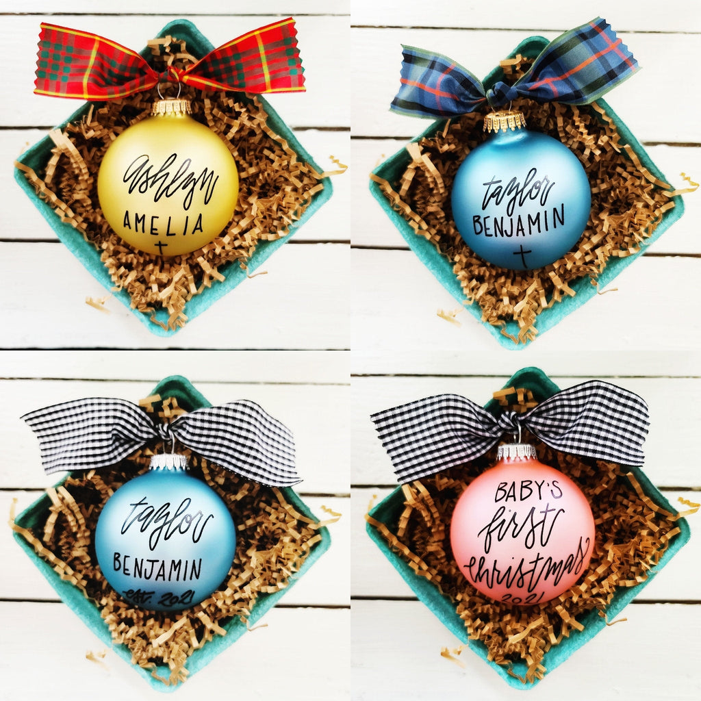 Personalized Ornaments - Ideal Gift For Newborns