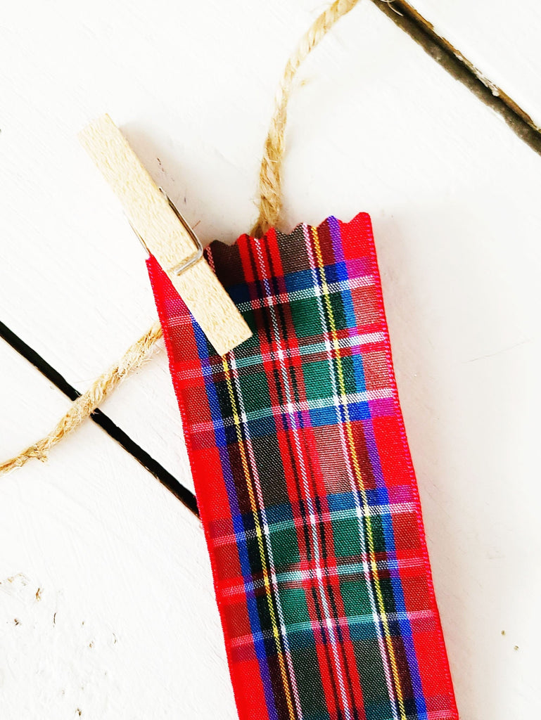 Royal Stewart Tartan Christmas Ribbon For Decorating 