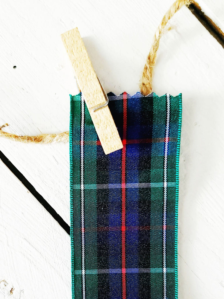 Mackenzie Tartan Ribbon - Wedding Decor