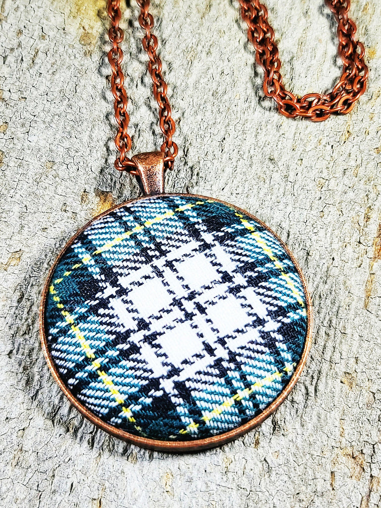 Necklace + Pendant - Campbell Dress Tartan 