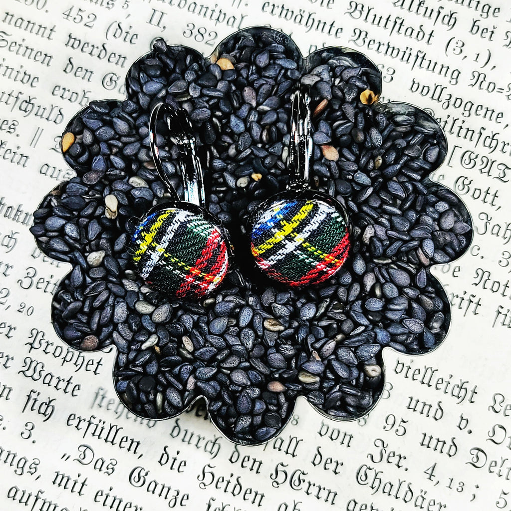 Gunmetal Dangle Drop Jewelry From Scotland For Her