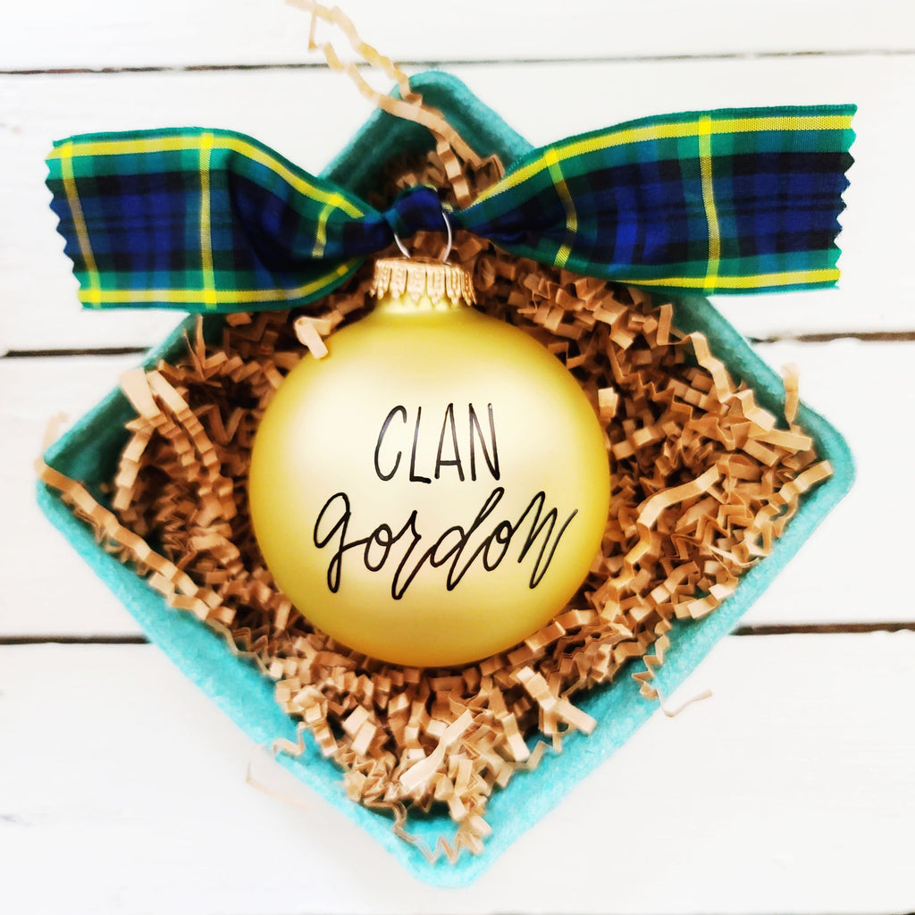 Ornaments - Scottish Clan Christmas Ornaments Decoration