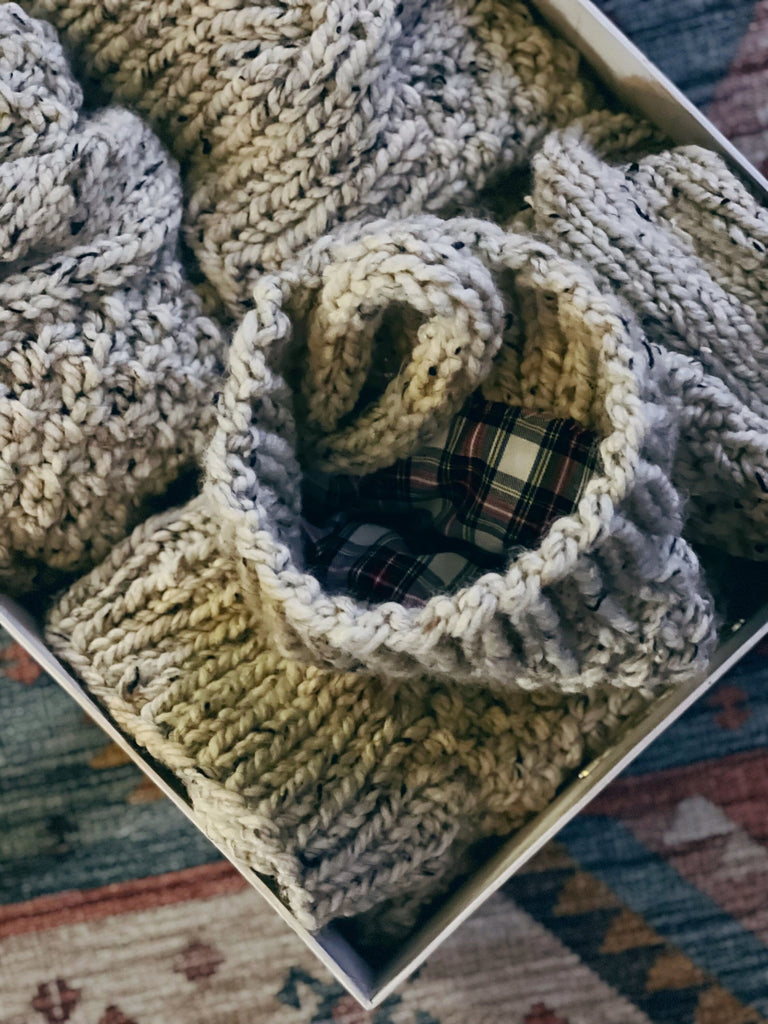 Personalized Chunky Christmas Stockings