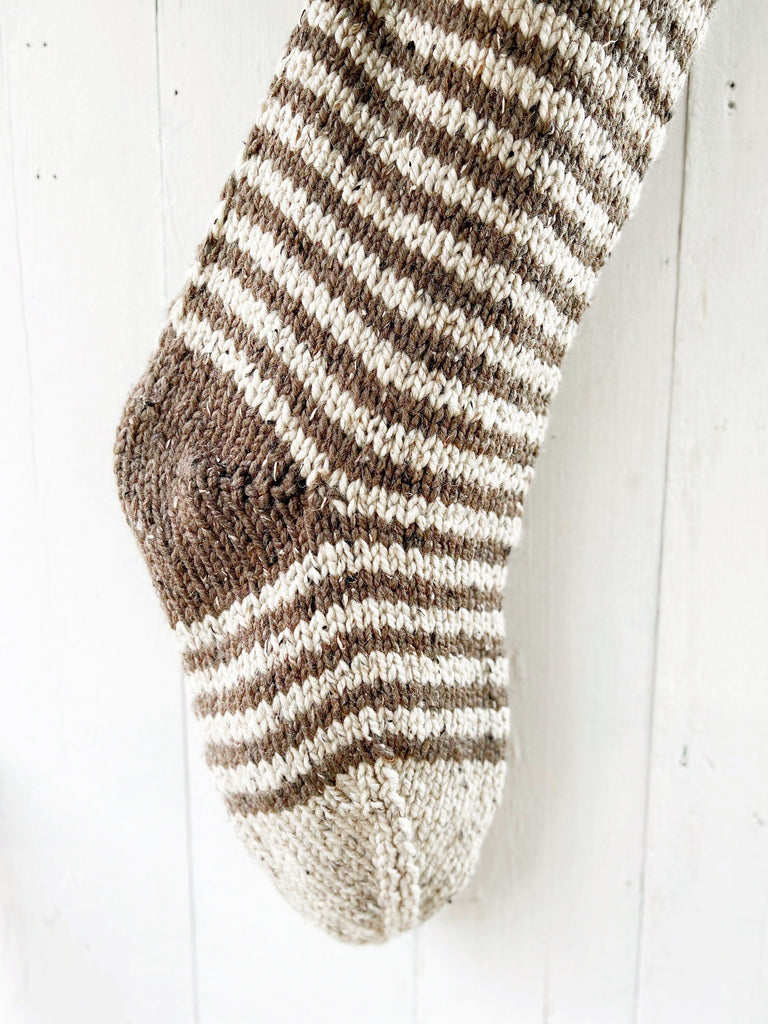 Custom Knit Christmas Stockings - Chunky Knit Design