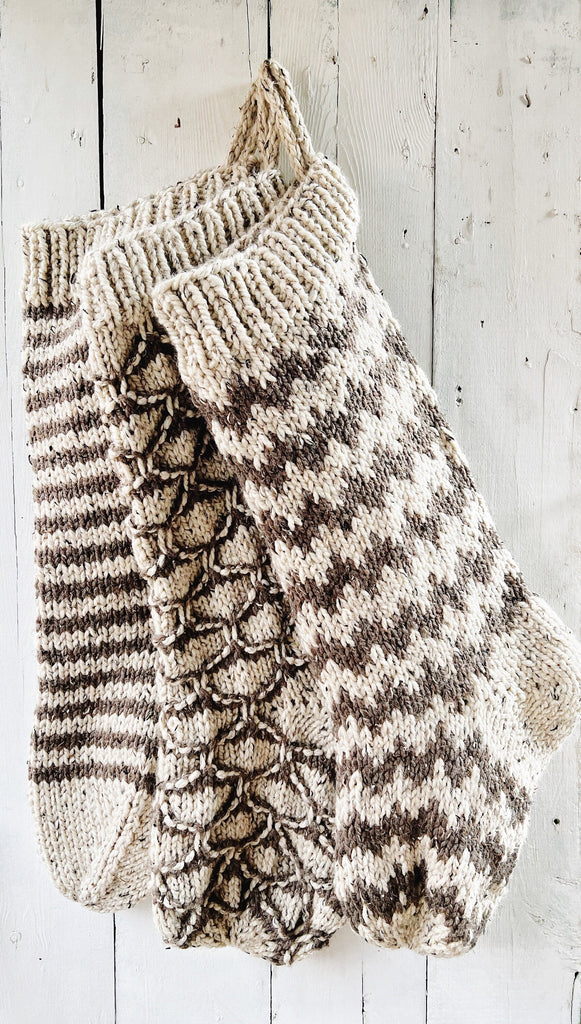 Personalized Family Heirloom - Chunky Knit Design