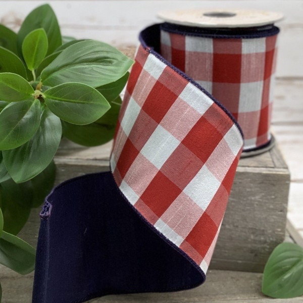 4 Inch Patriotic Designer Ribbon