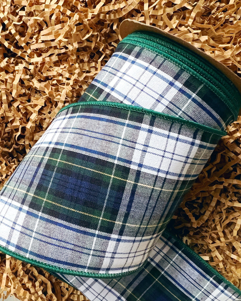 Tartan Wired DIY Plaid Decor For Weddings And Crafts