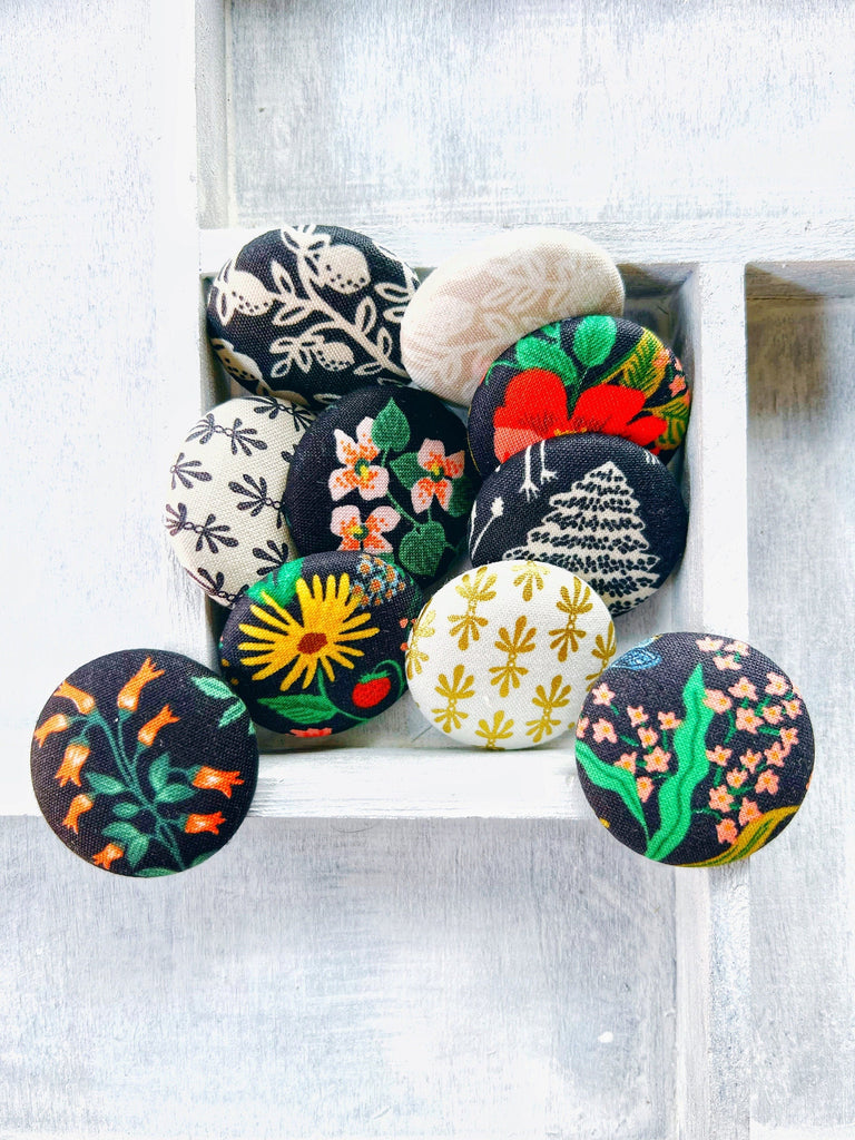 Sew On Buttons - Boho Flower Buttons 