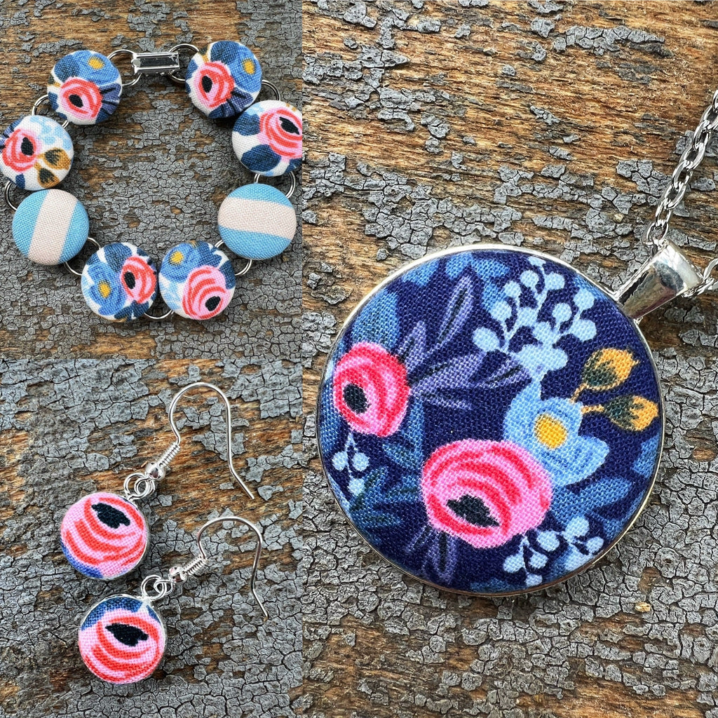 Jewelry Set Boho Rose Flower Jewelry Set For Mom