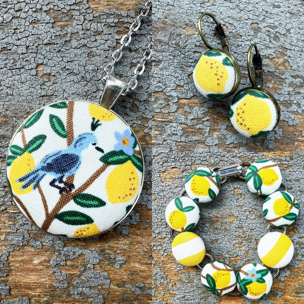 Jewelry Set - Boho Lemon Jewelry Gift Set 