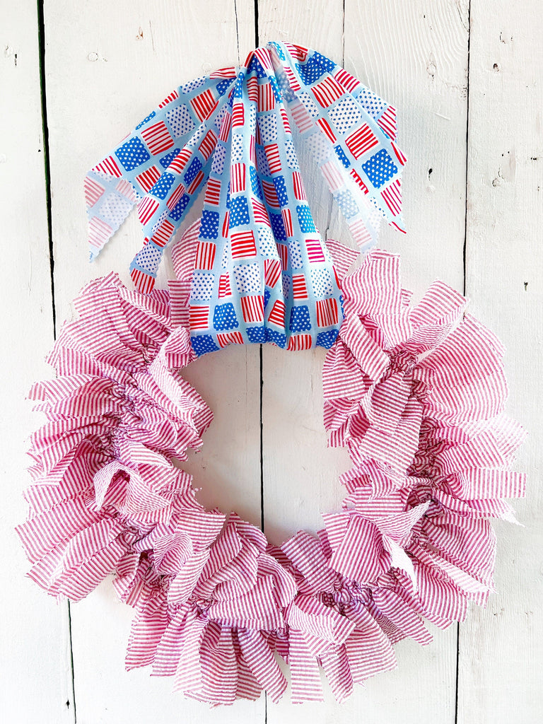 Patriotic Summer Wreath