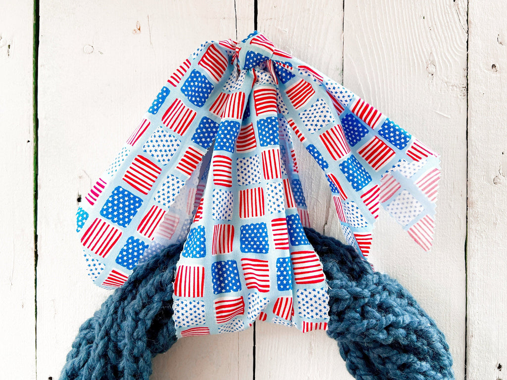 Americana Year Round Cable Wreath